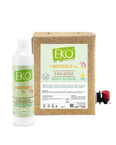 Bag in Box kit Eko detersivo lavastoviglie gel