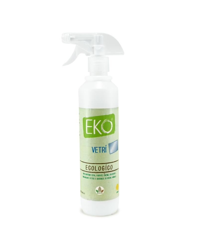 Detergente Vetri Ecologico  Linea EKO Litri 500 ML Profumazione LIMONE