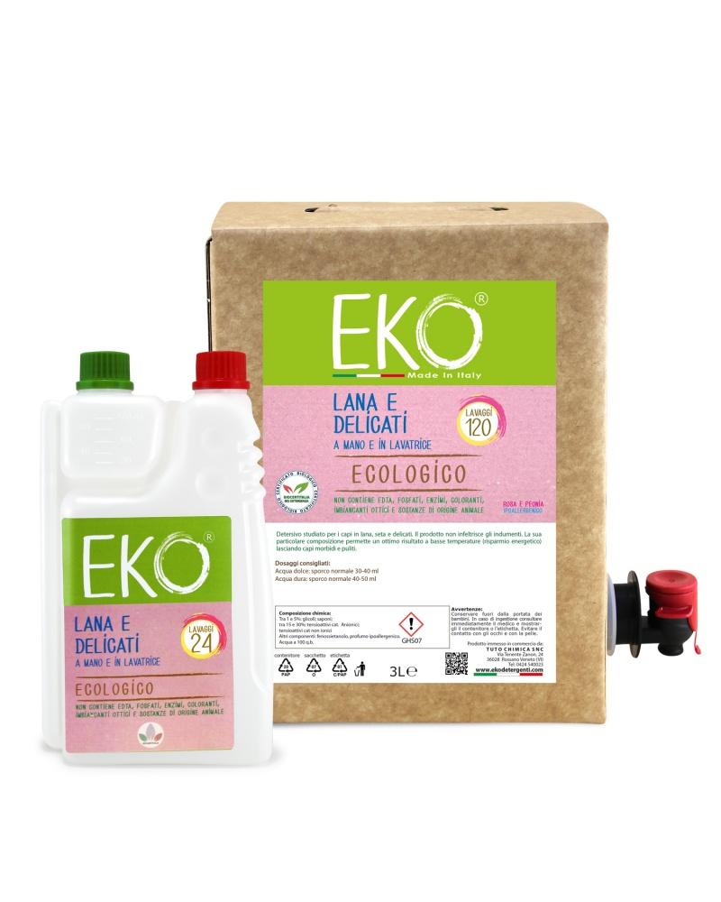 Bag in Box Eko detersivo lana e delicati ecologico