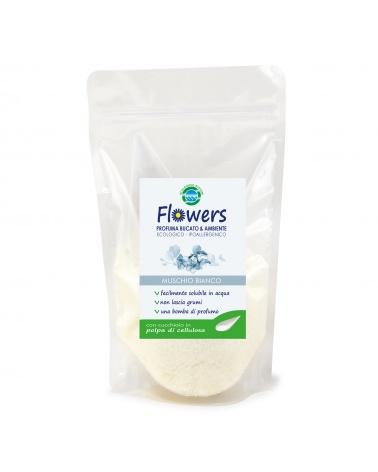flowers profuma bucato ecologico  muschio bianco