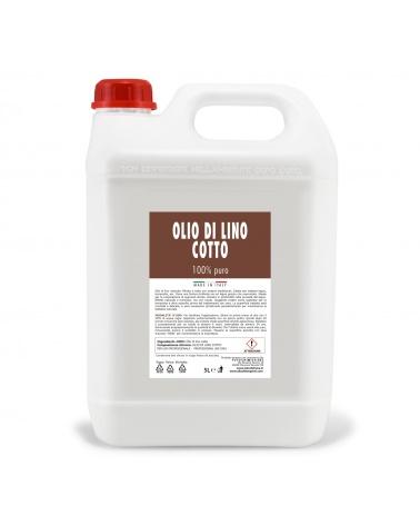 Olio di lino cotto naturale