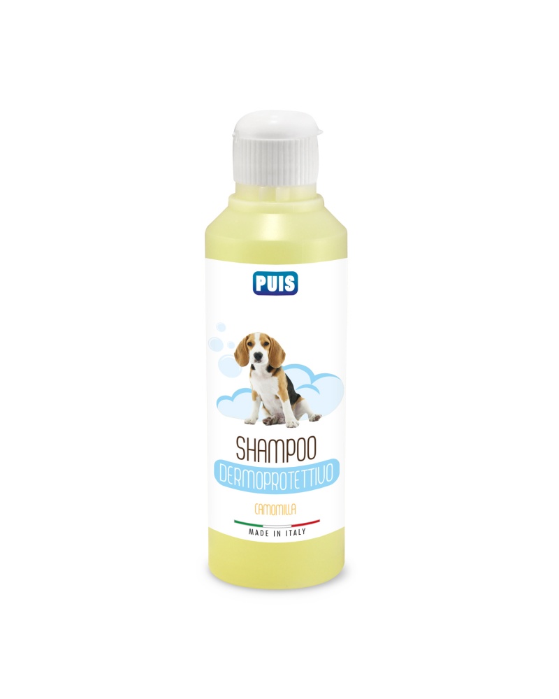 Shampoo Cani Dermoprotettivo alla Camomilla, Allevia Dermatite e Prurito - 220ml