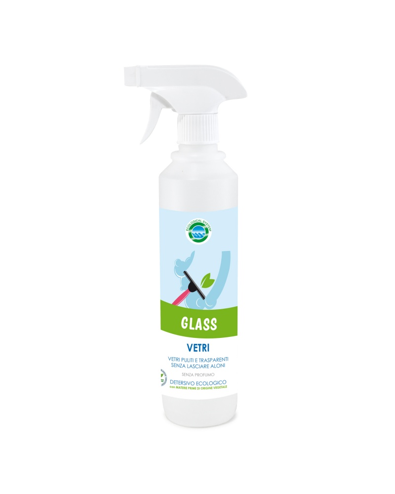 Detergenti vetri  ecologico 500ml