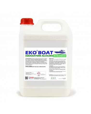 Eko boat sgrassatore per barche alcalino tanica 5l