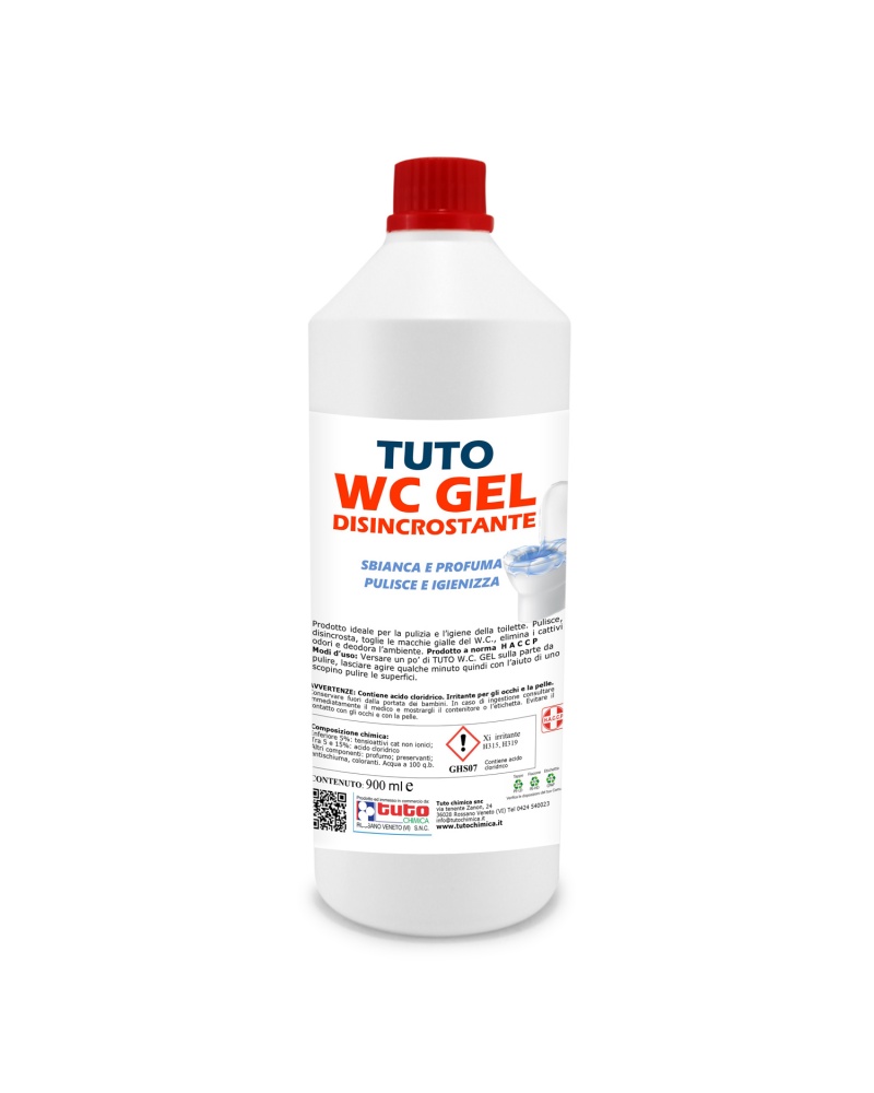 Bil 25 Disincrostante Wc 1 LT Prodotto Professionale - HACCP