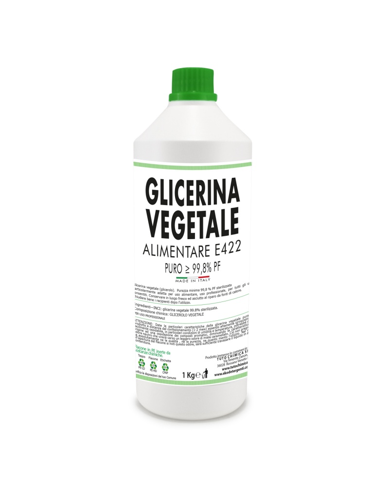 Glicerina vegetale alimentare E422 KG 1 KG