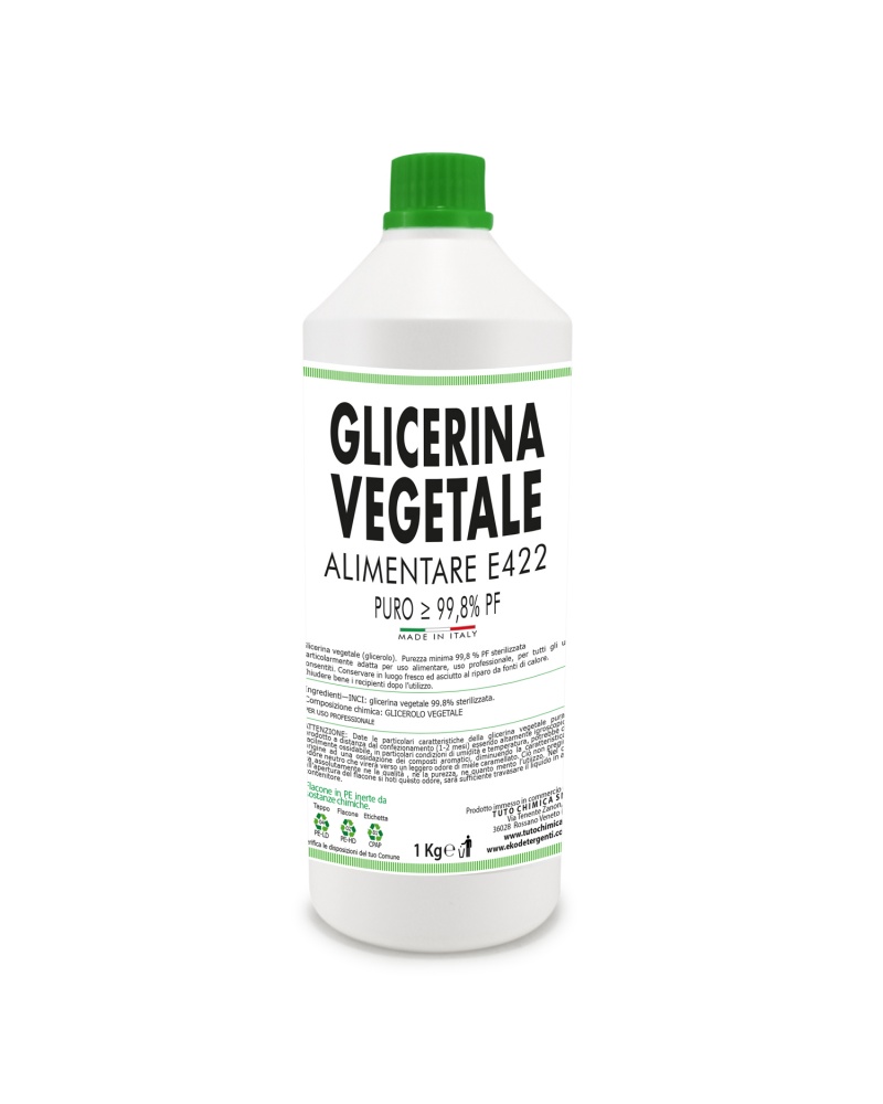 Glicerina vegetale alimentare E422