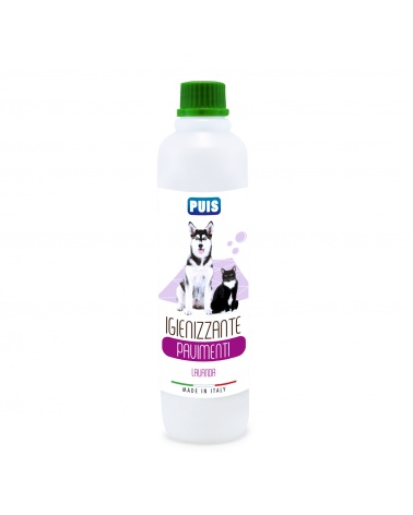Detergente Igienizzante Pavimenti 500ml - Per Animali Domestici, Elimina i Cattivi Odori - Profumo Lavanda