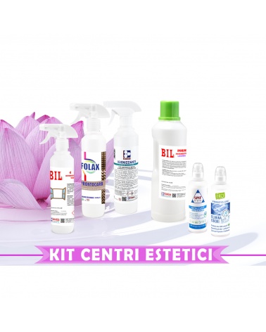 Kit Detersivi Professionali Centri Estetici Igiene