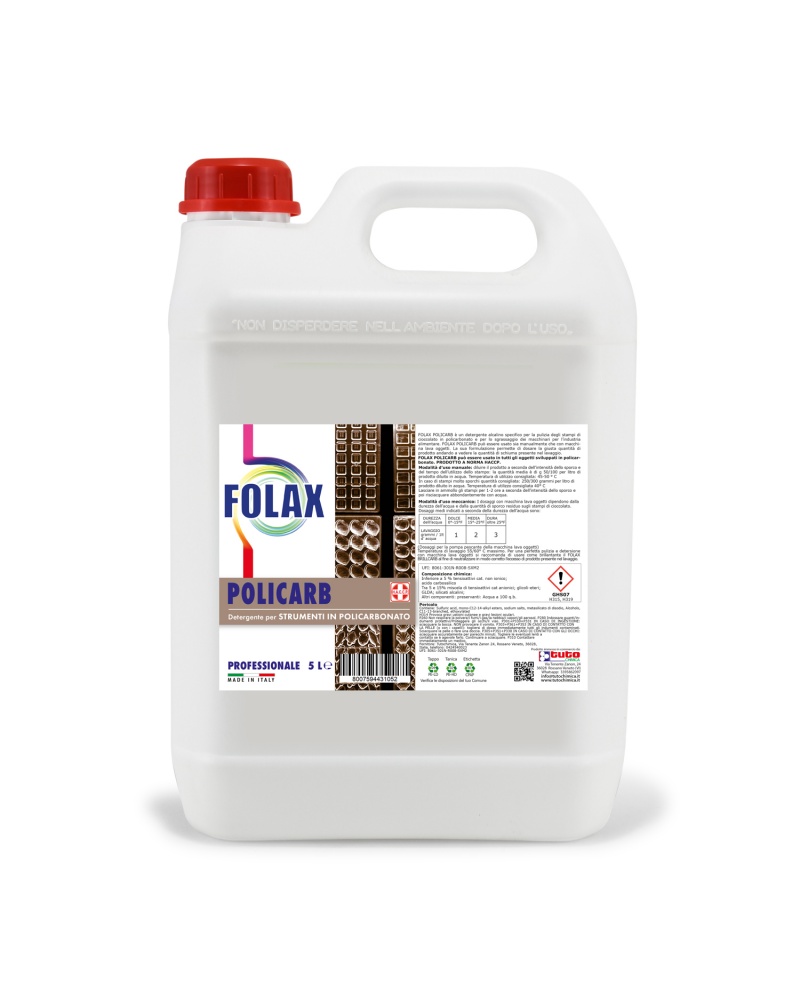 detergente lavastoviglie policarbonato tuto chimica