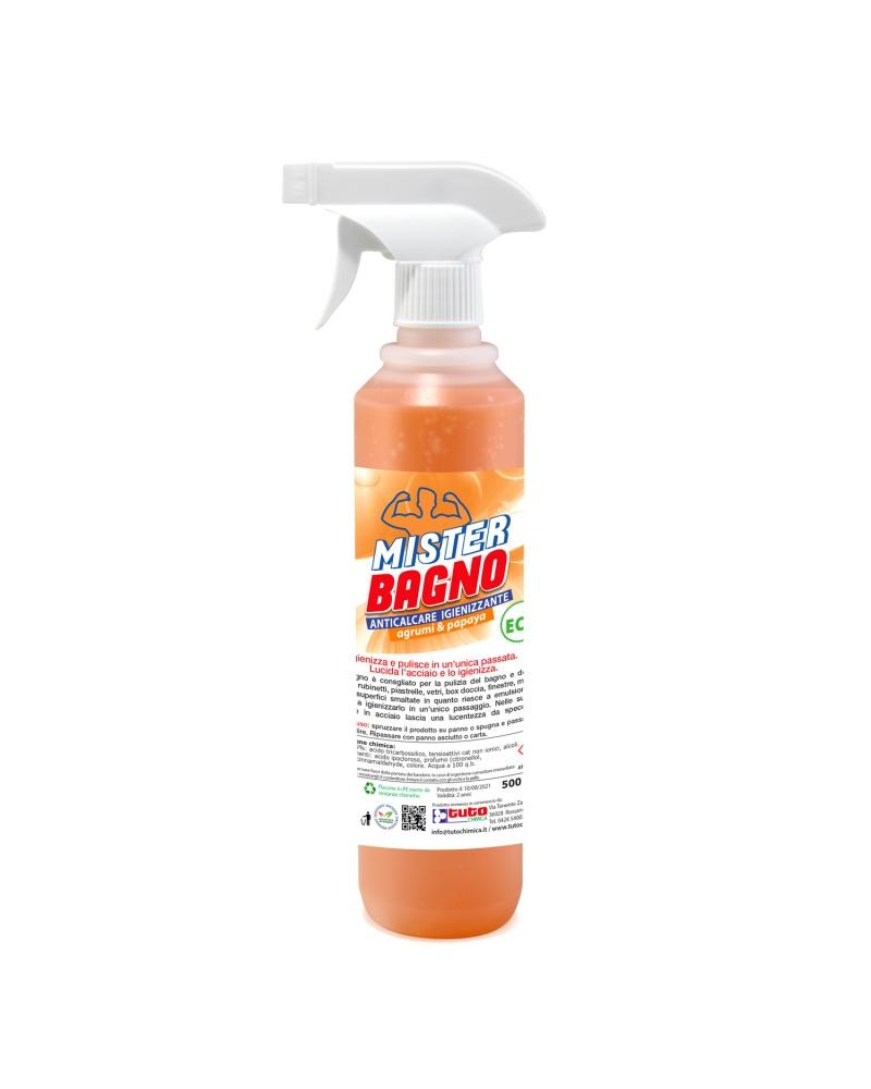 Mister Bagno Detersivo Bagno | La famiglia del pulito Litri 500 ML