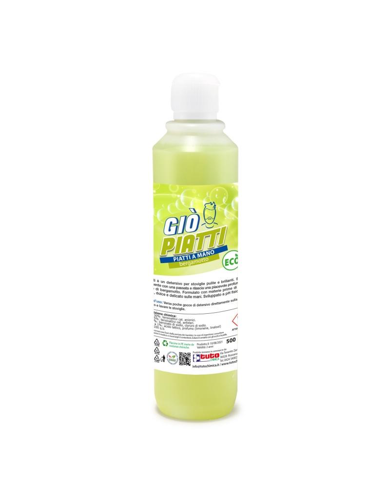 Giò Piatti detersivo piatti ecologico 500ml - La Famiglia Del Pulito Litri  500 ML