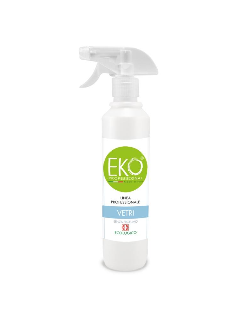 Detergente per vetri professionale ecologico| Eko Professional Litri 500 ML