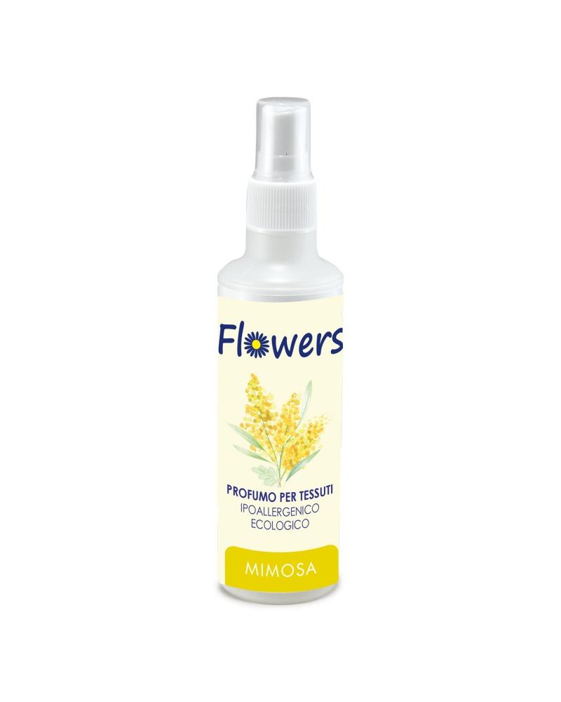 Flowers profumo tessuti spray Mimosa | Ecologico e Naturale